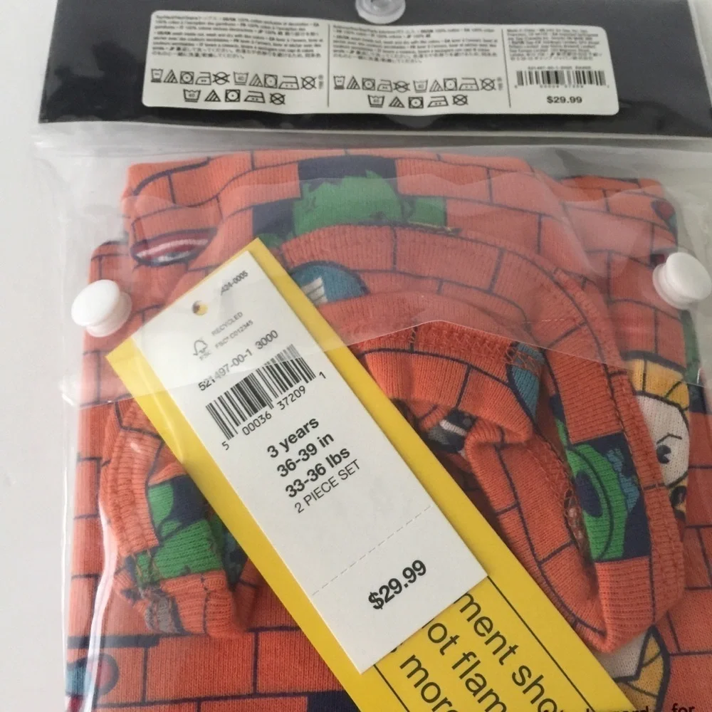 Baby Gap Marvel 2 piece Pajama Set Size 2 years